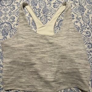 CALIA by Carrie Underwood White and Gray Tank Top